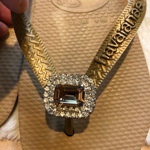 Vintage Havianias flip flops /custom